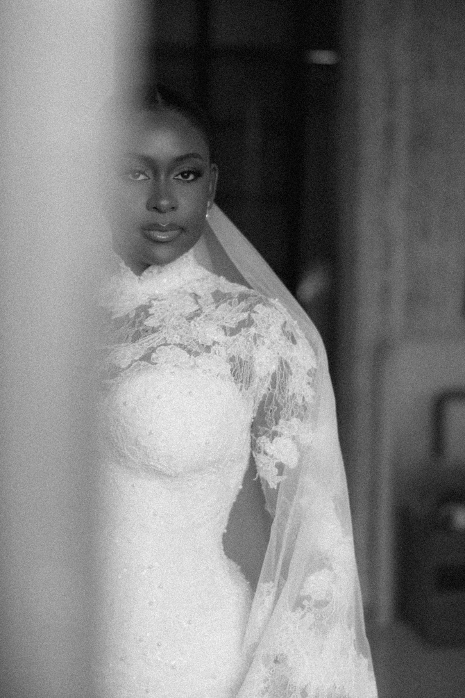 Bride photographed at a MimiLuxe wedding